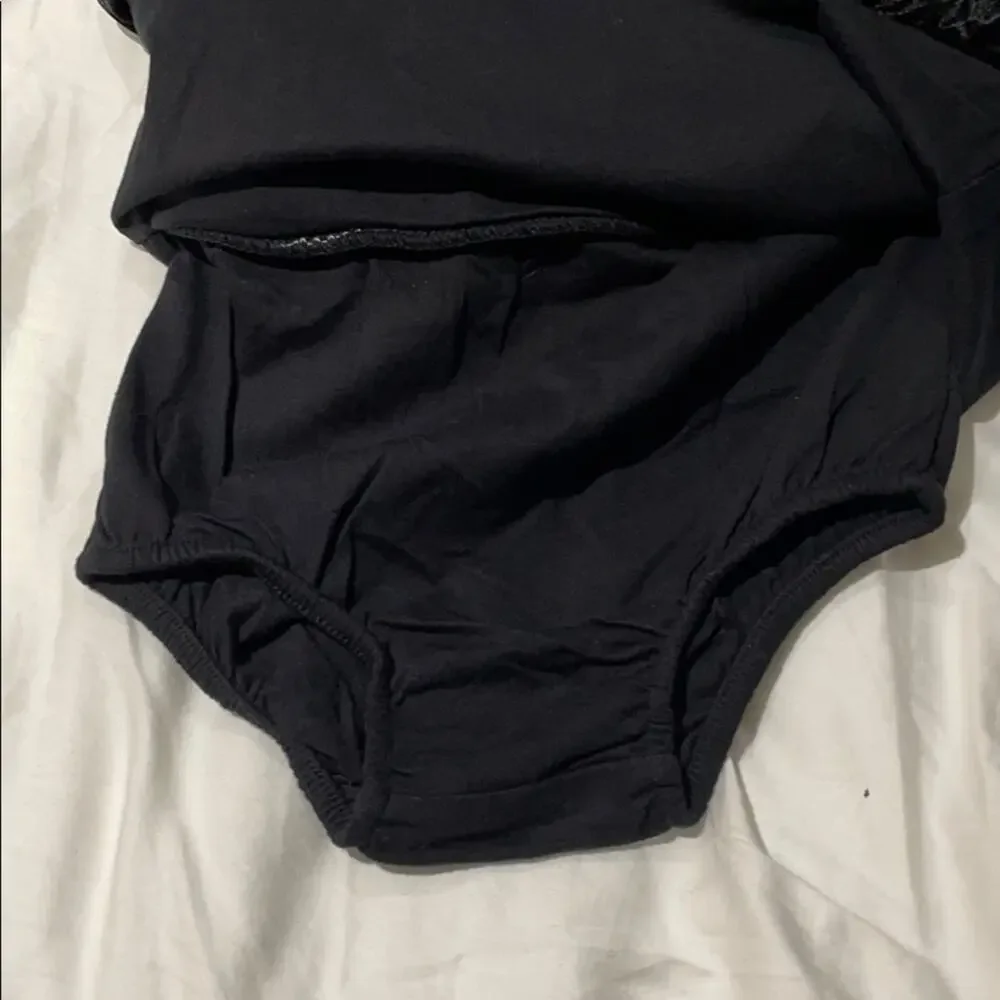 Ralph Lauren 18m black velvet skirt with plaid bow